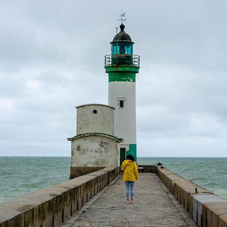 A Nous Quatre Villa Le Treport Bagian luar foto
