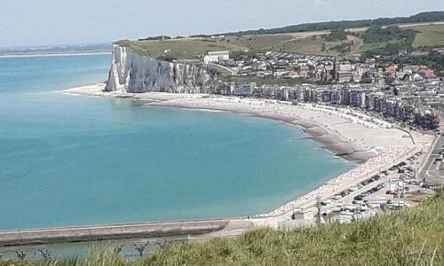 A Nous Quatre Villa Le Treport Bagian luar foto